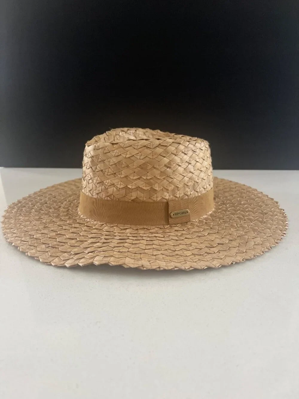 Rip Curl Women's Premium Surf Wide Brim Straw Panama Sun Hat Size S